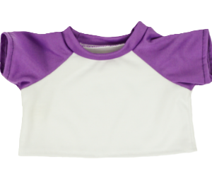 White & Purple T-Shirt