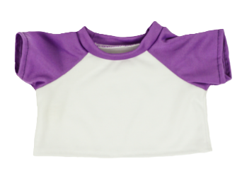 White & Purple T-Shirt