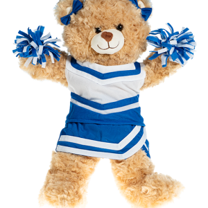 royal blue and white cheer