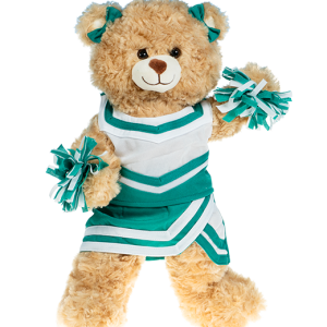 Green and White Cheer Uniform (16-inch)