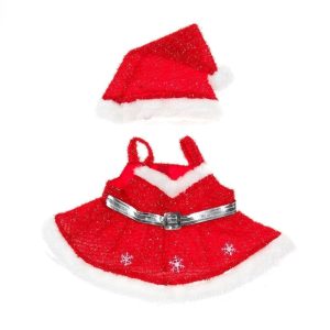 Sparkle and Snowflake Gown and Cap (16-inch)