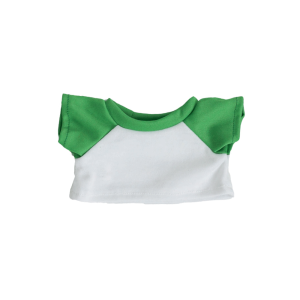 White and Green Stuffie T-Shirt (16-inch)